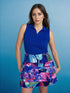 3 Tier DIGITAL PRINT SKORT with the Ruffle in the center - SK2016